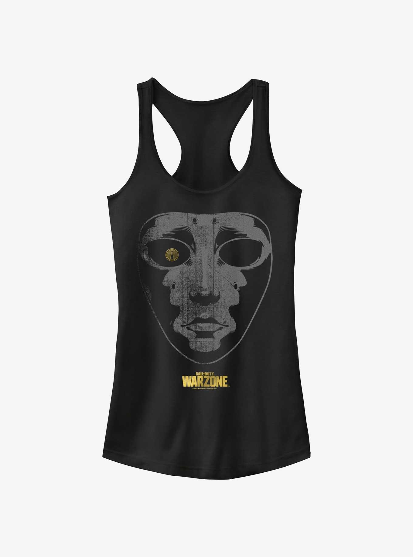 Call of Duty: Warzone Roze Mask Girls Tank, BLACK, hi-res