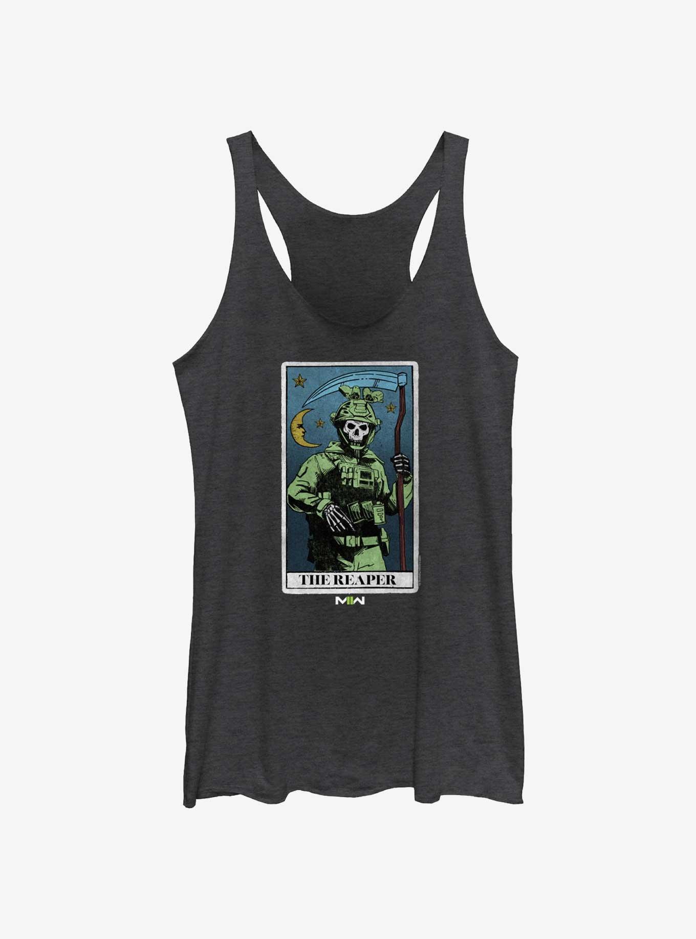 Call of Duty The Reaper Card Womens Tank Top