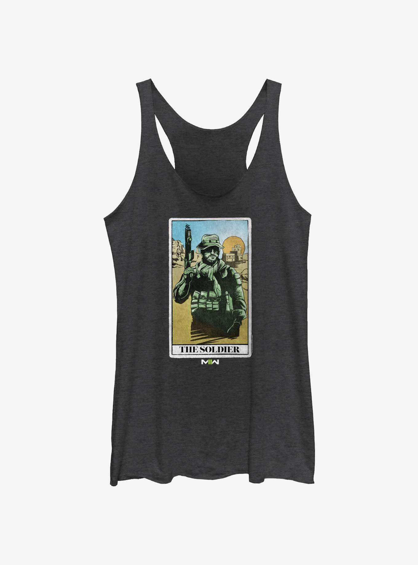 Call of Duty The Soldier Card Womens Tank Top