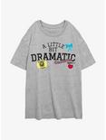 Mean Girls Bit Dramatic Womens Oversized T-Shirt, ATH HTR, hi-res