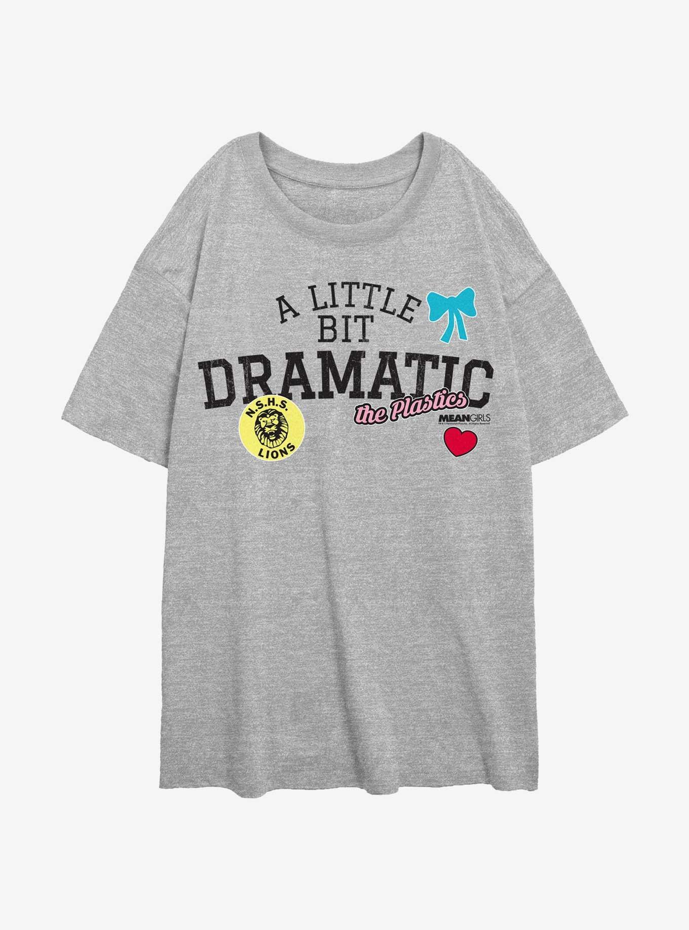 Mean Girls Bit Dramatic Womens Oversized T-Shirt, , hi-res