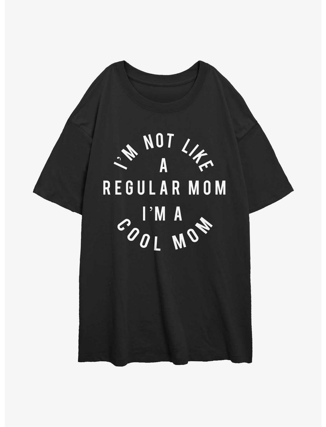 Mean Girls Cool Mom Womens Oversized T-Shirt, BLACK, hi-res