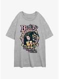 Disney Beauty and the Beast Beauty Is Found Within Womens Oversized T-Shirt, ATH HTR, hi-res