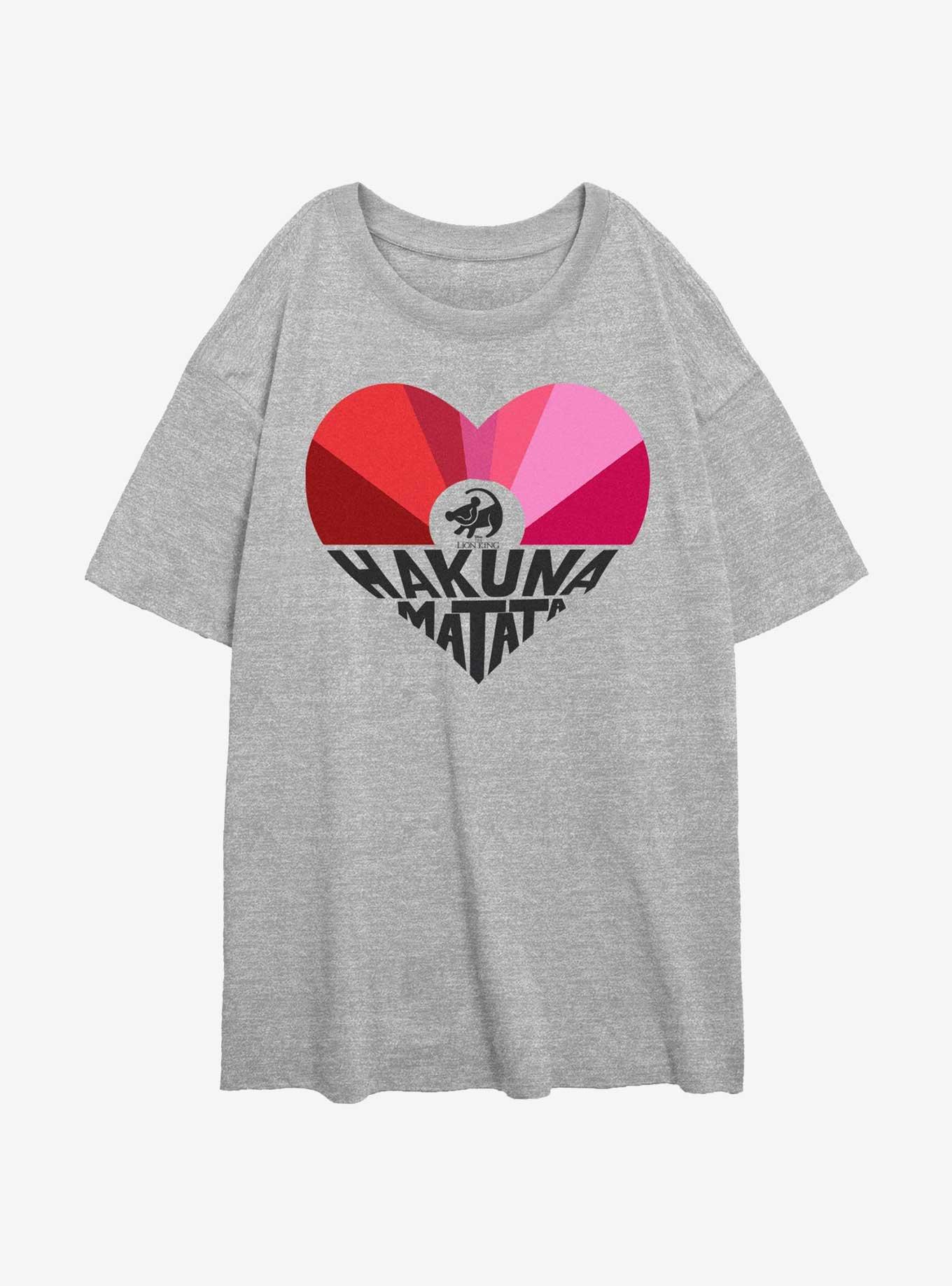 Disney The Lion King Hakuna Pride Oversized T-Shirt, , hi-res