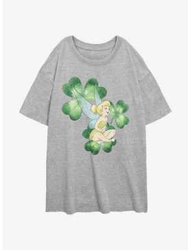 Disney Tinker Bell Clover Tink Womens Oversized T-Shirt, , hi-res