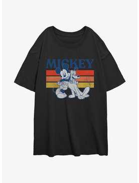 Disney Mickey Mouse Retro Squad Womens Oversized T-Shirt, , hi-res