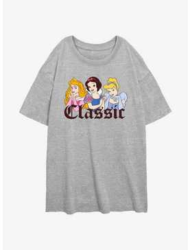 Disney Princesses Classic Princesses Womens Oversized T-Shirt, , hi-res