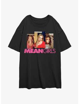 Mean Girls The Plastics Portrait Womens Oversized T-Shirt, , hi-res