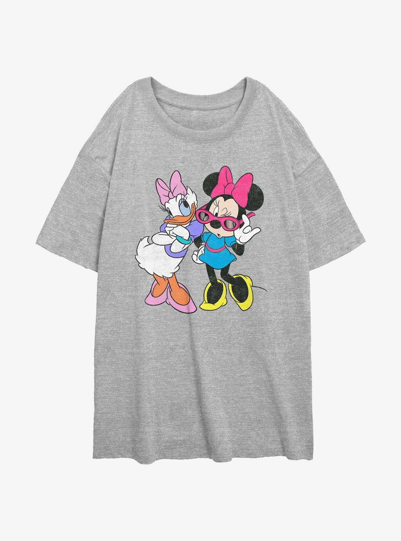 Disney Minnie Mouse Just Gals Daisy and Womens Oversized T-Shirt