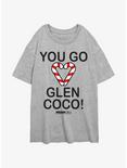 Mean Girls You Go Glen Coco Womens Oversized T-Shirt, ATH HTR, hi-res