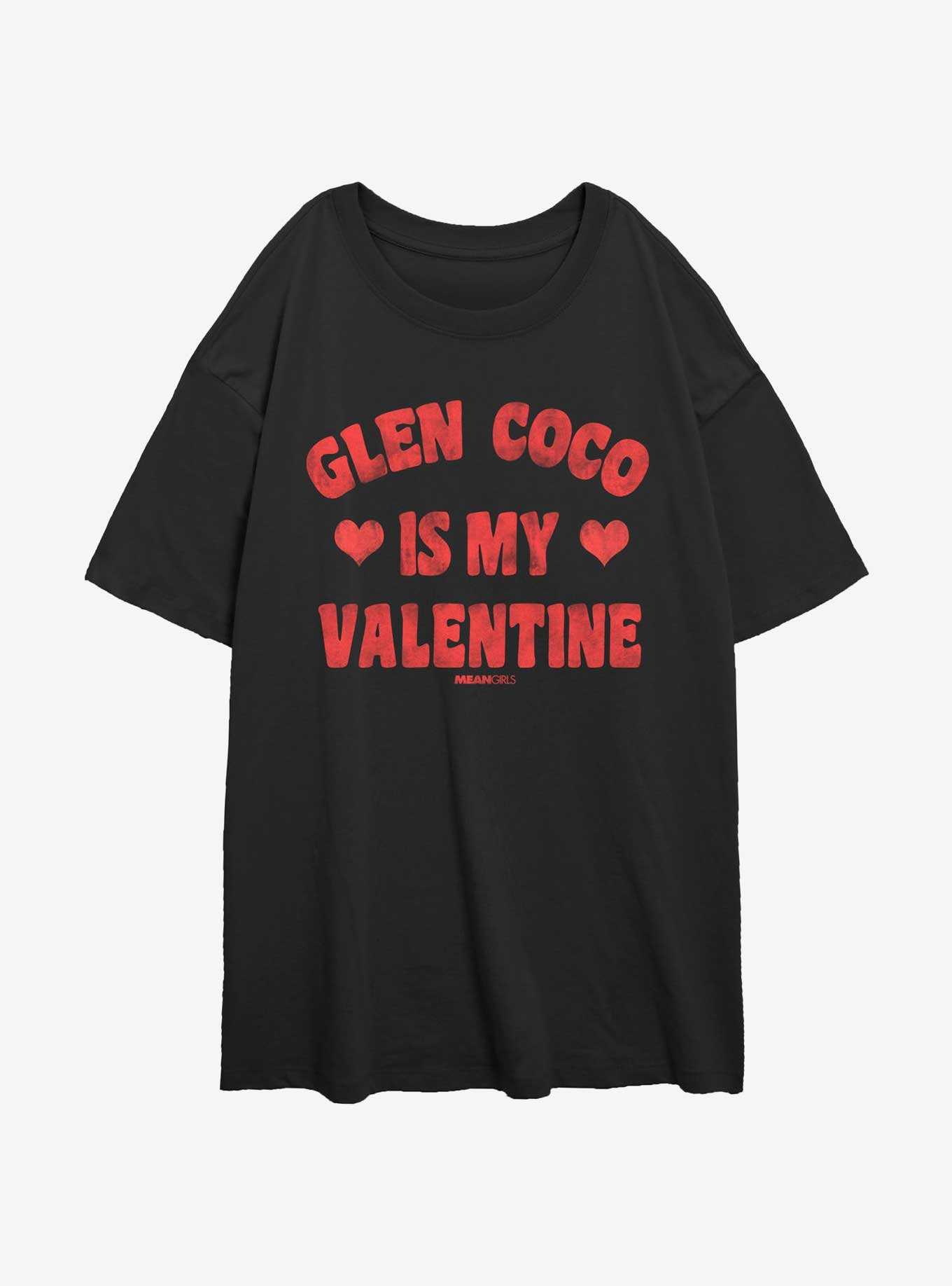 Mean Girls Glen Coco Is My Valentine Womens Oversized T-Shirt, , hi-res