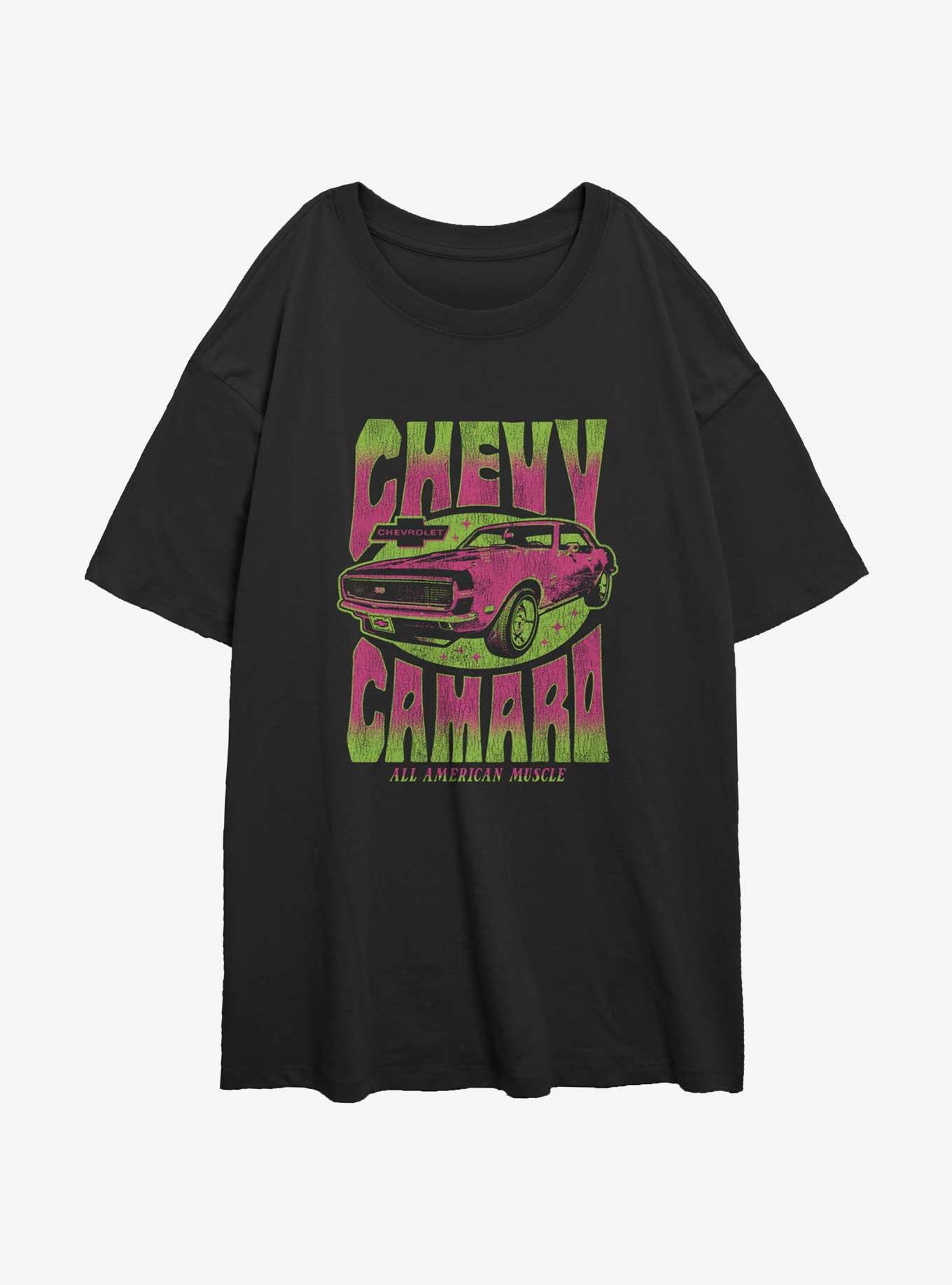 General Motors Chevy Super Sport Womens Oversized T-Shirt