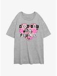 Mean Girls You Are So Fetch Womens Oversized T-Shirt, ATH HTR, hi-res