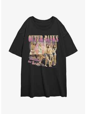 Outer Banks Paradise Squad Womens Oversized T-Shirt, , hi-res