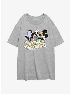 Disney Mickey Mouse Vacation Mickey Womens Oversized T-Shirt, , hi-res