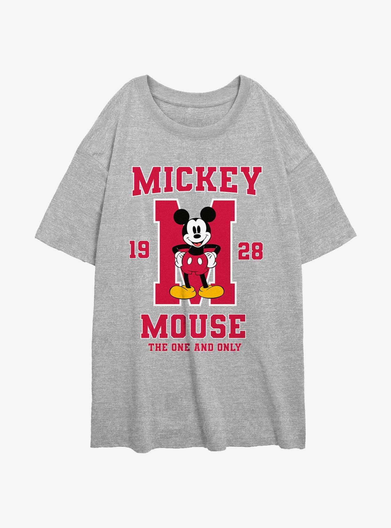 Disney Mickey Mouse One And Only Womens Oversized T-Shirt