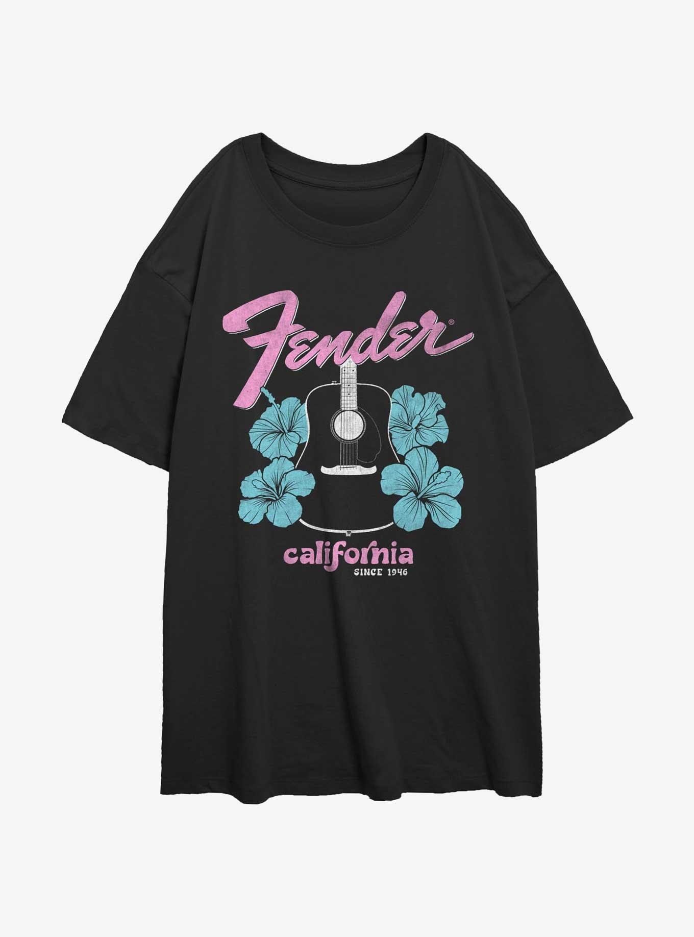 Fender California Womens Oversized T-Shirt