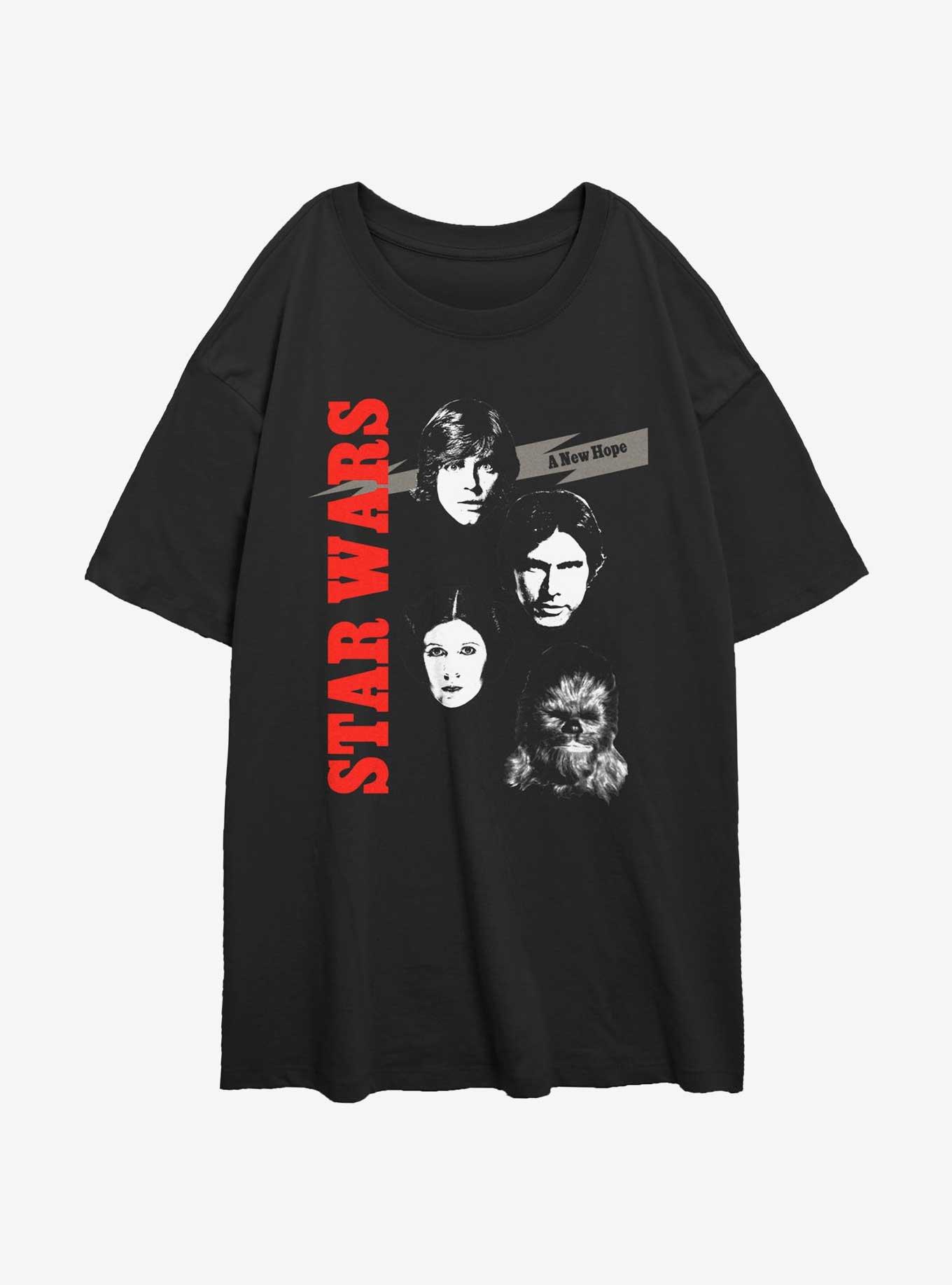 Star Wars Closer To Hope Womens Oversized T-Shirt