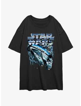 Star Wars Metal Ship Womens Oversized T-Shirt, , hi-res