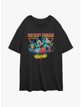Disney Mickey Mouse The Boys Donald Mickey and Goofy Womens Oversized T-Shirt, , hi-res