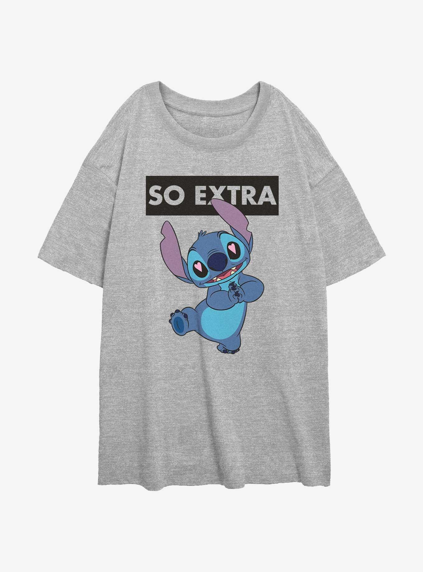 Disney Lilo & Stitch So Extra Womens Oversized T-Shirt, , hi-res