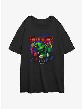 Disney The Nightmare Before Christmas Oogie Dice Womens Oversized T-Shirt, , hi-res