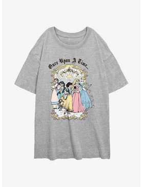 Disney Princesses Once Upon A Time Womens Oversized T-Shirt, , hi-res