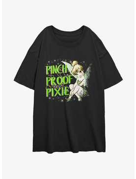 Disney Tinker Bell Pinch Proof Pixie Womens Oversized T-Shirt, , hi-res