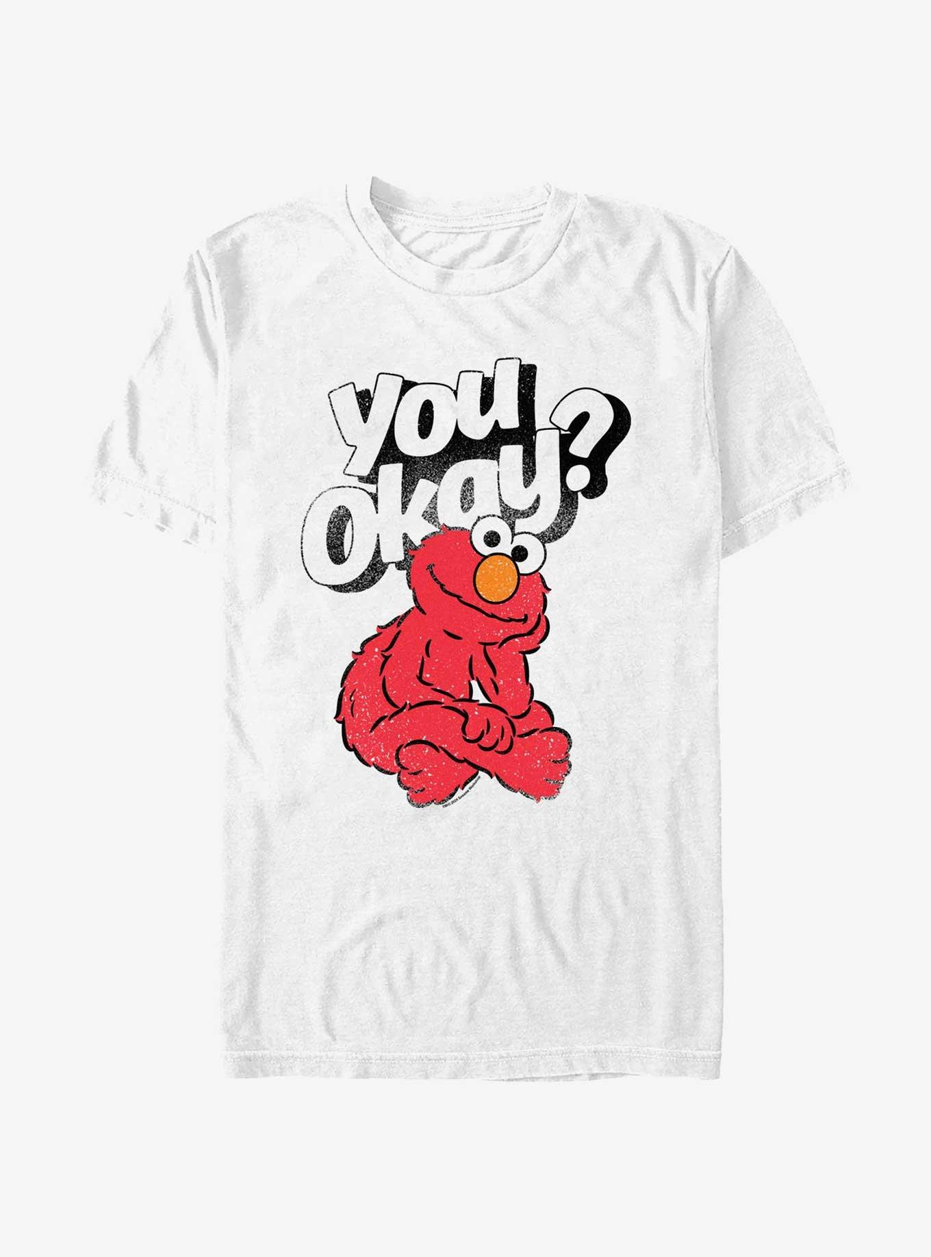 Sesame Street You Okay Elmo T-Shirt, WHITE, hi-res