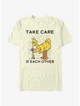 Sesame Street Big Bird Take Care Of Each Other T-Shirt, NATURAL, hi-res