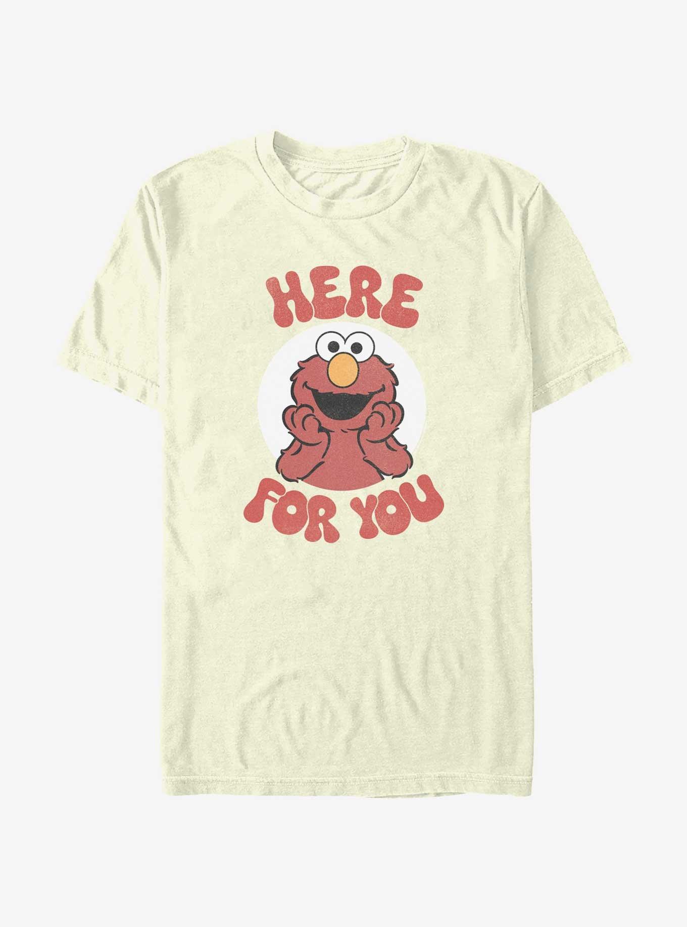 Sesame Street Elmo Here For You T-Shirt, NATURAL, hi-res