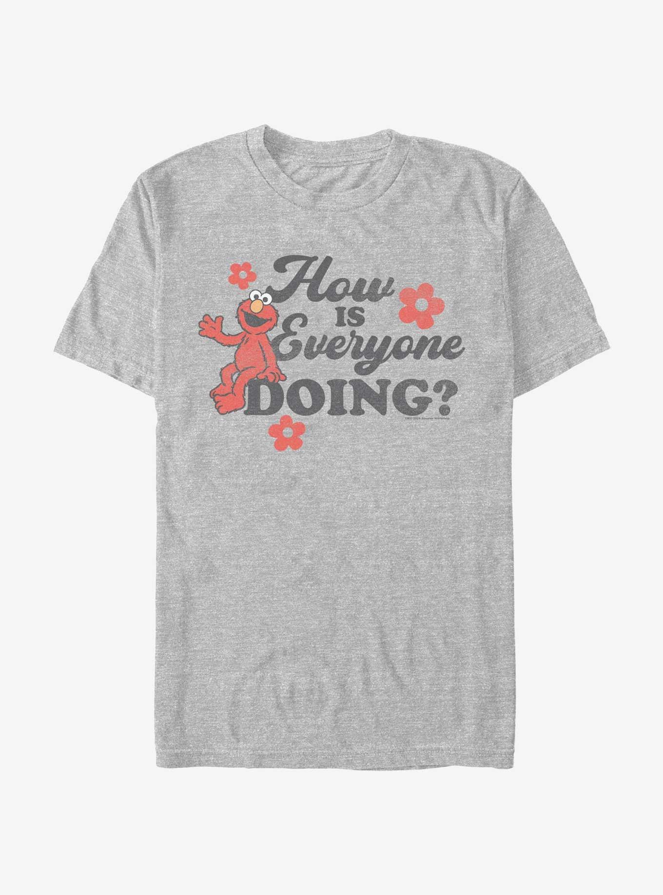 Sesame Street Elmo How Ya Doin T-Shirt, ATH HTR, hi-res