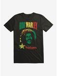 Bob Marley Catch A Fire T-Shirt, BLACK, hi-res