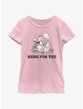 Sesame Street Here For You Youth Girls T-Shirt, , hi-res