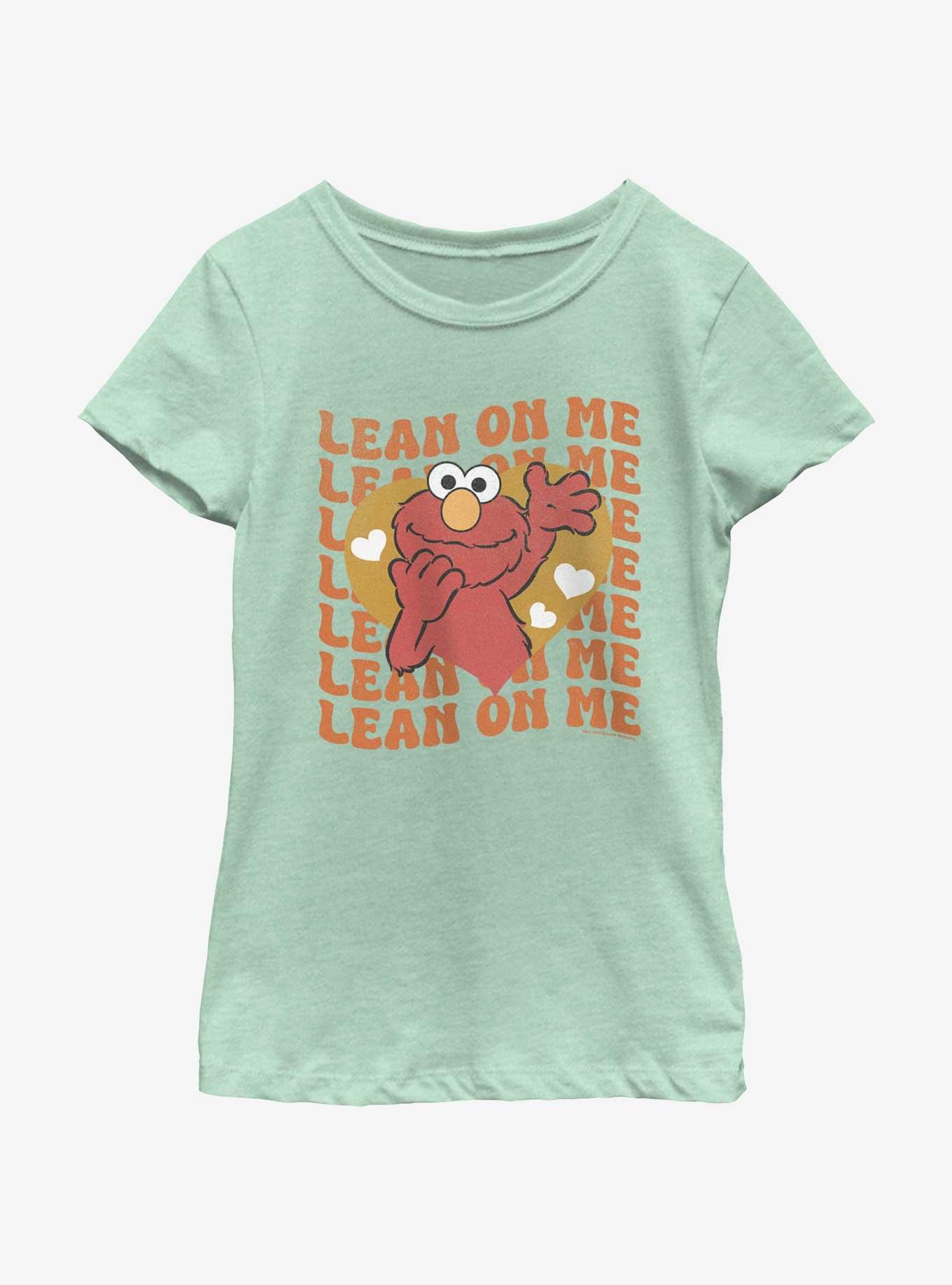 Sesame Street Lean On Me Elmo Youth Girls T-Shirt