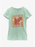 Sesame Street Lean On Me Elmo Youth Girls T-Shirt, MINT, hi-res