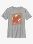 Sesame Street Lean On Me Elmo Youth T-Shirt, ATH HTR, hi-res