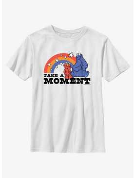 Sesame Street Take A Moment Elmo and Cookie Monster Youth T-Shirt, , hi-res