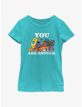 Sesame Street You Are Enough Youth Girls T-Shirt, , hi-res