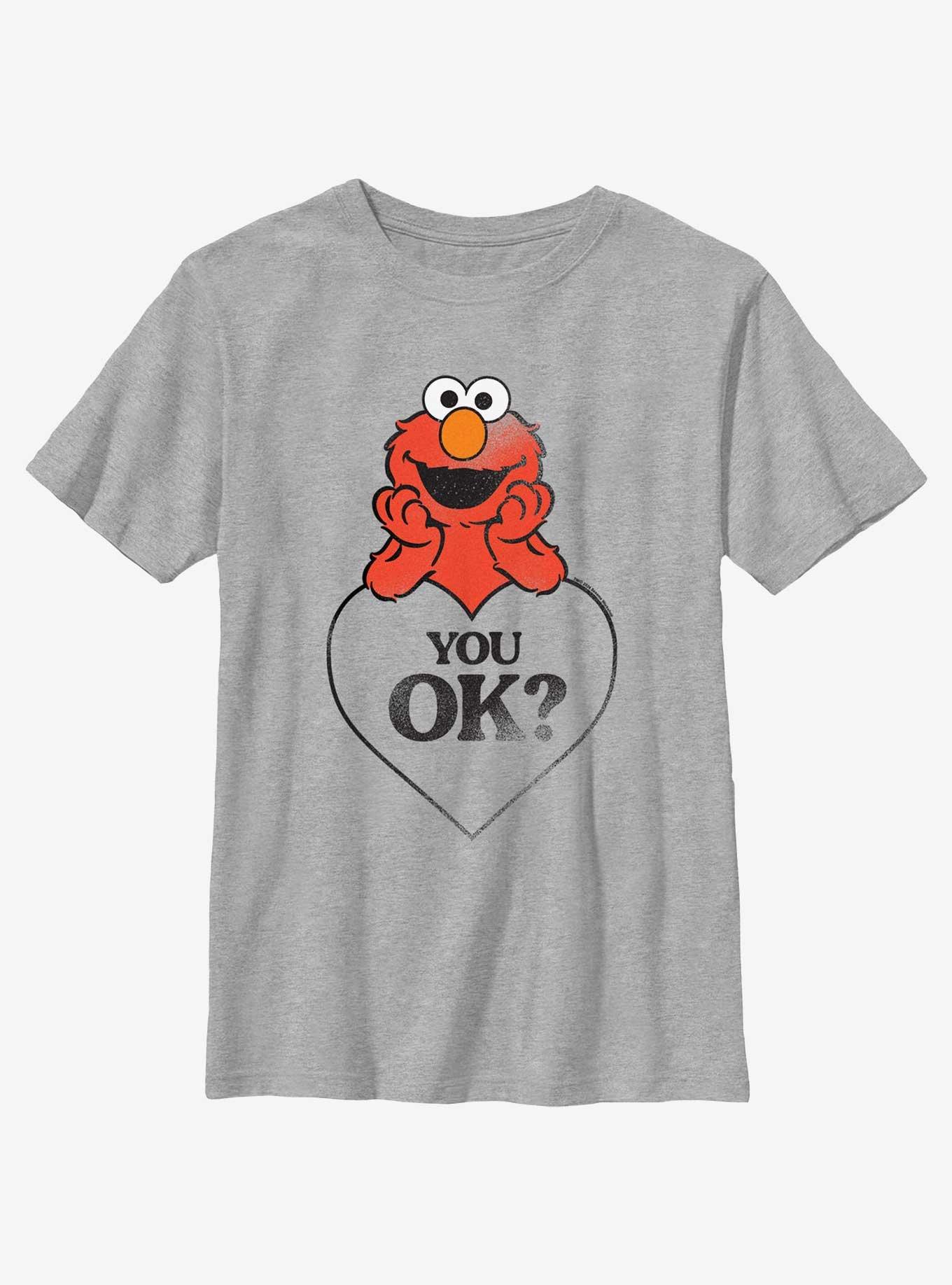 Sesame Street Elmo You Ok Heart Youth T-Shirt