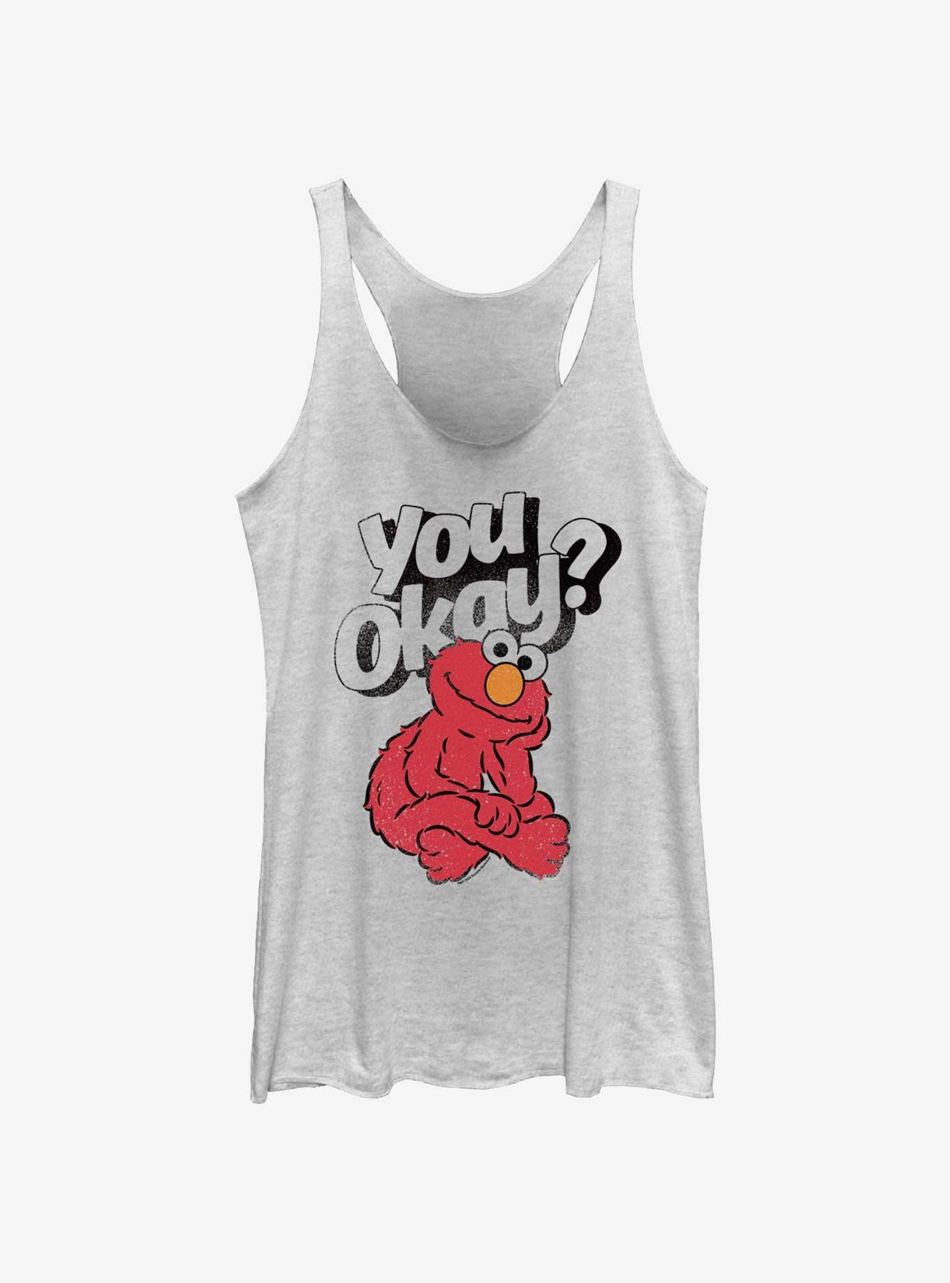 Sesame Street You Okay Elmo Womens Tank Top