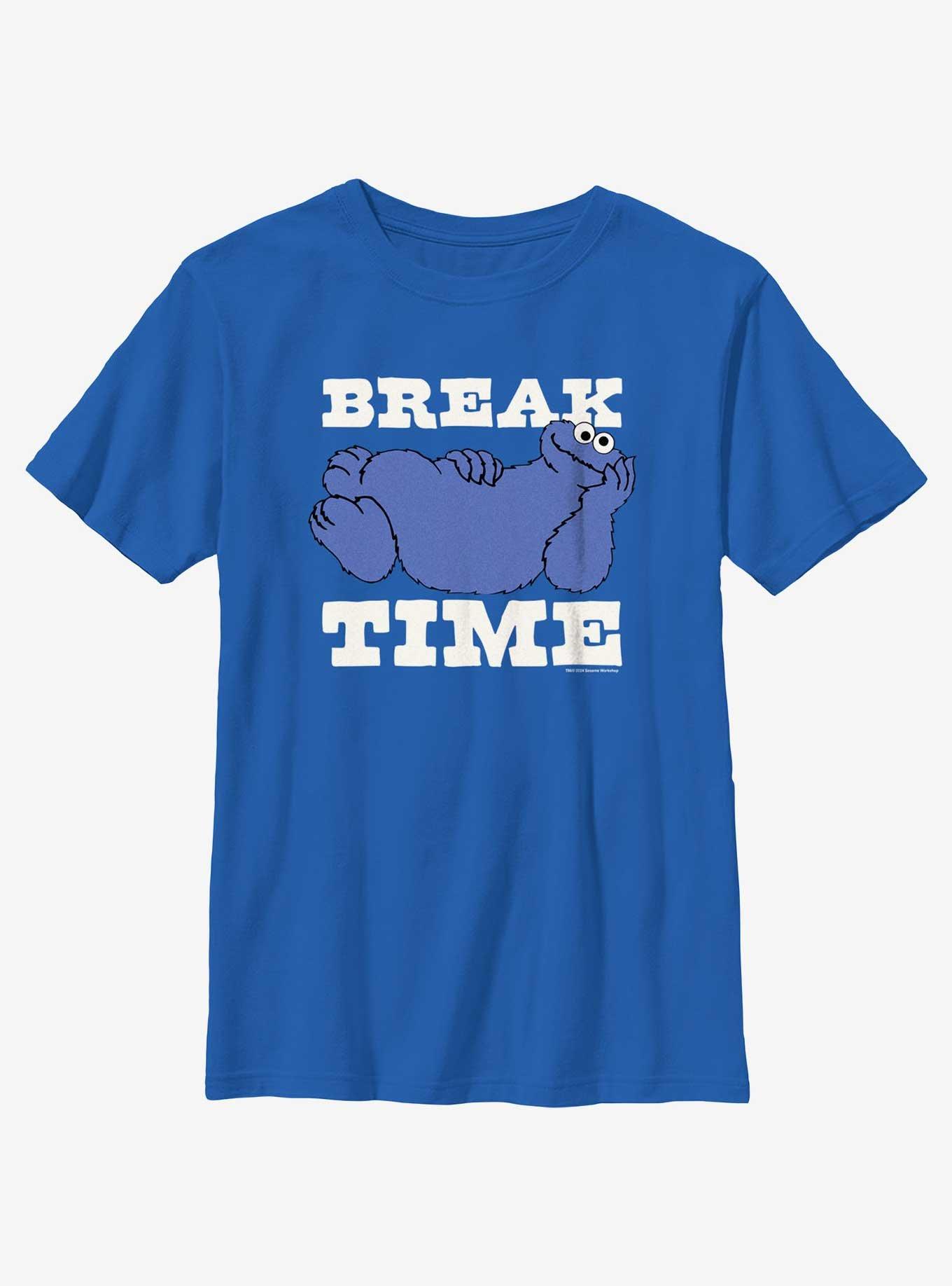 Sesame Street Cookie Monster Break Time Youth T-Shirt, , hi-res