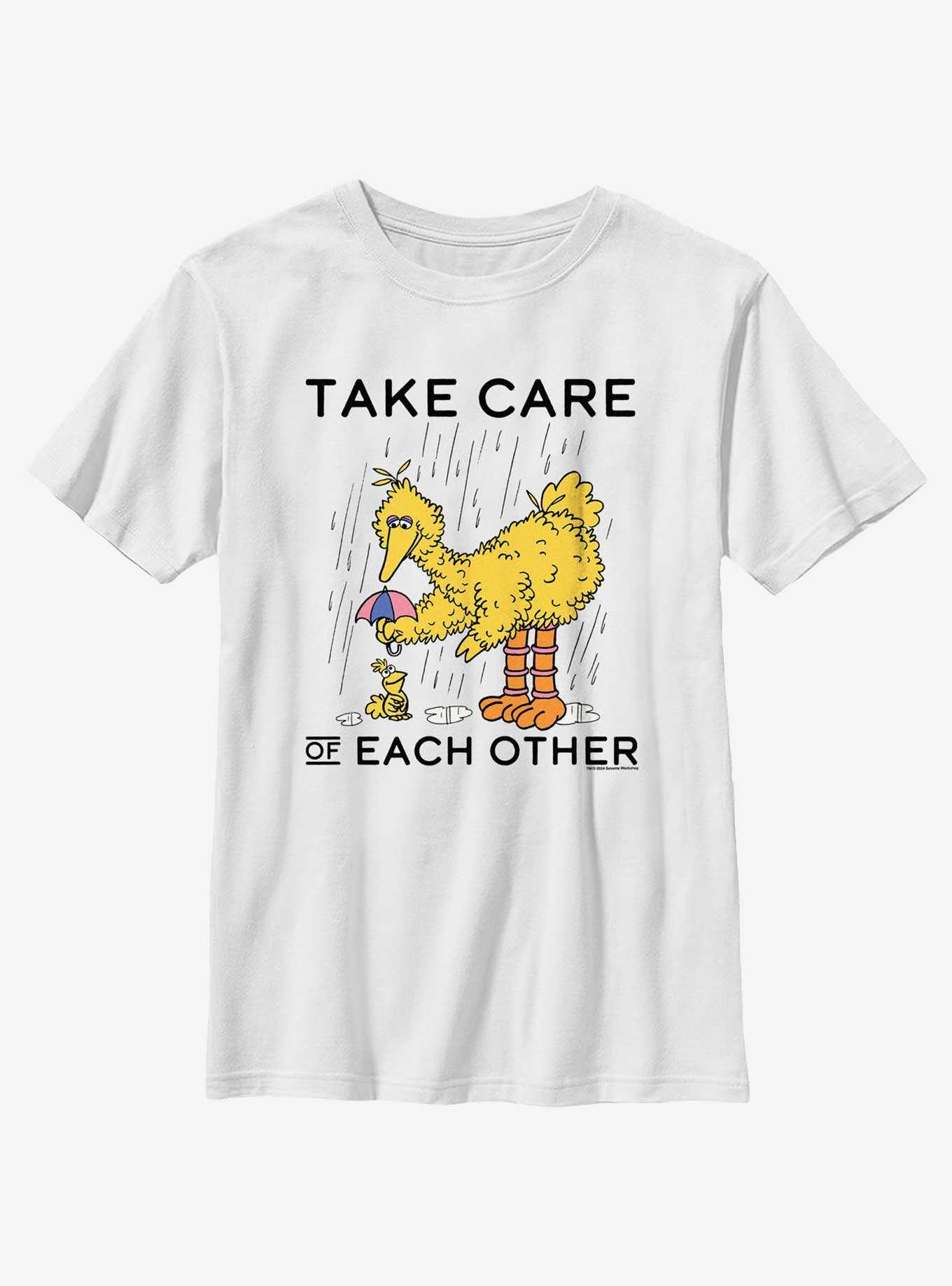 Sesame Street Big Bird Take Care Of Each Other Youth T-Shirt, , hi-res