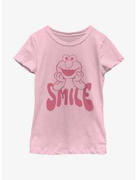 Sesame Street Elmo Smile Youth Girls T-Shirt, , hi-res