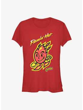Cheetos Flaming Fire Girls T-Shirt, , hi-res