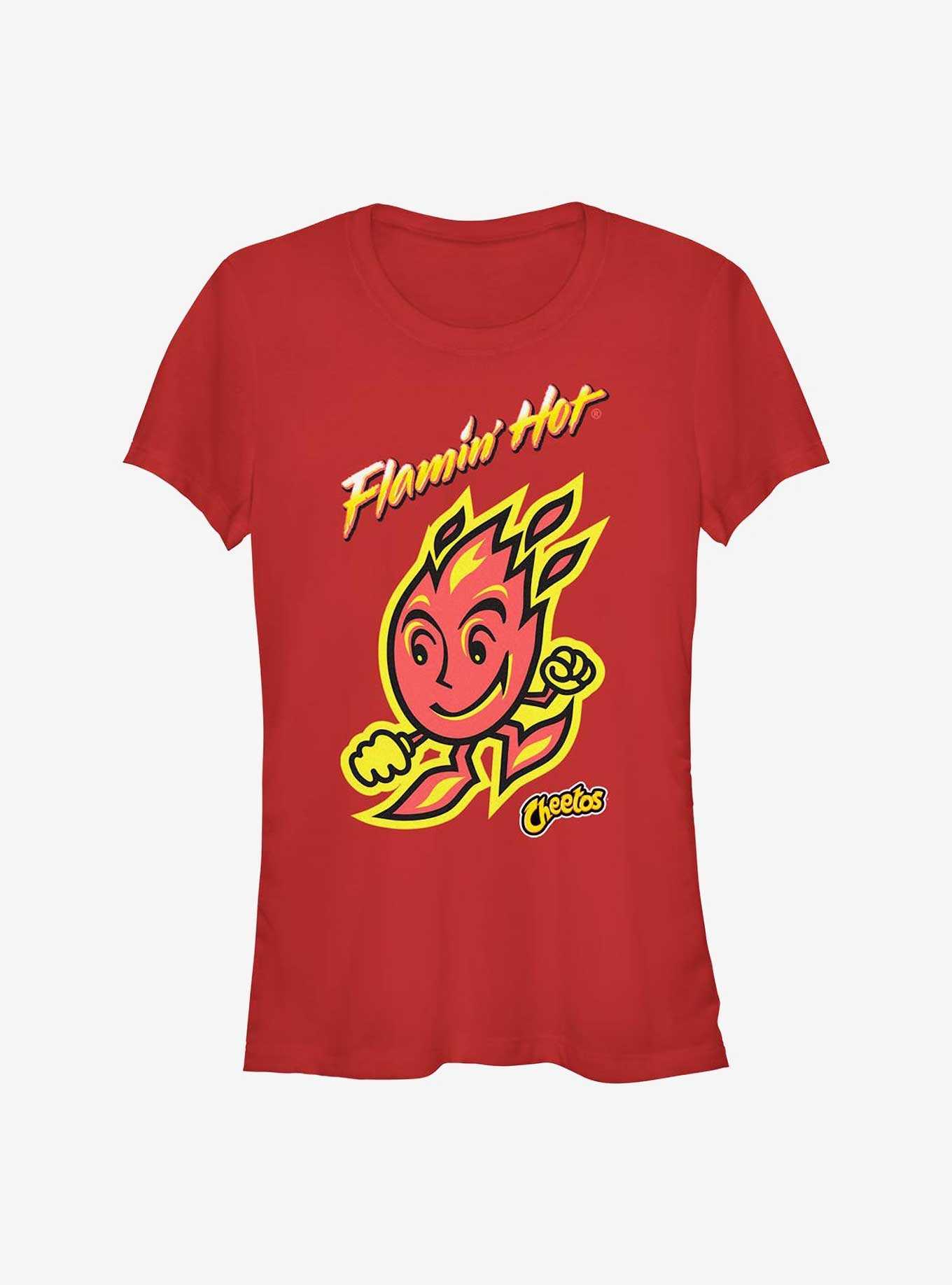Cheetos Flaming Fire Girls T-Shirt, , hi-res
