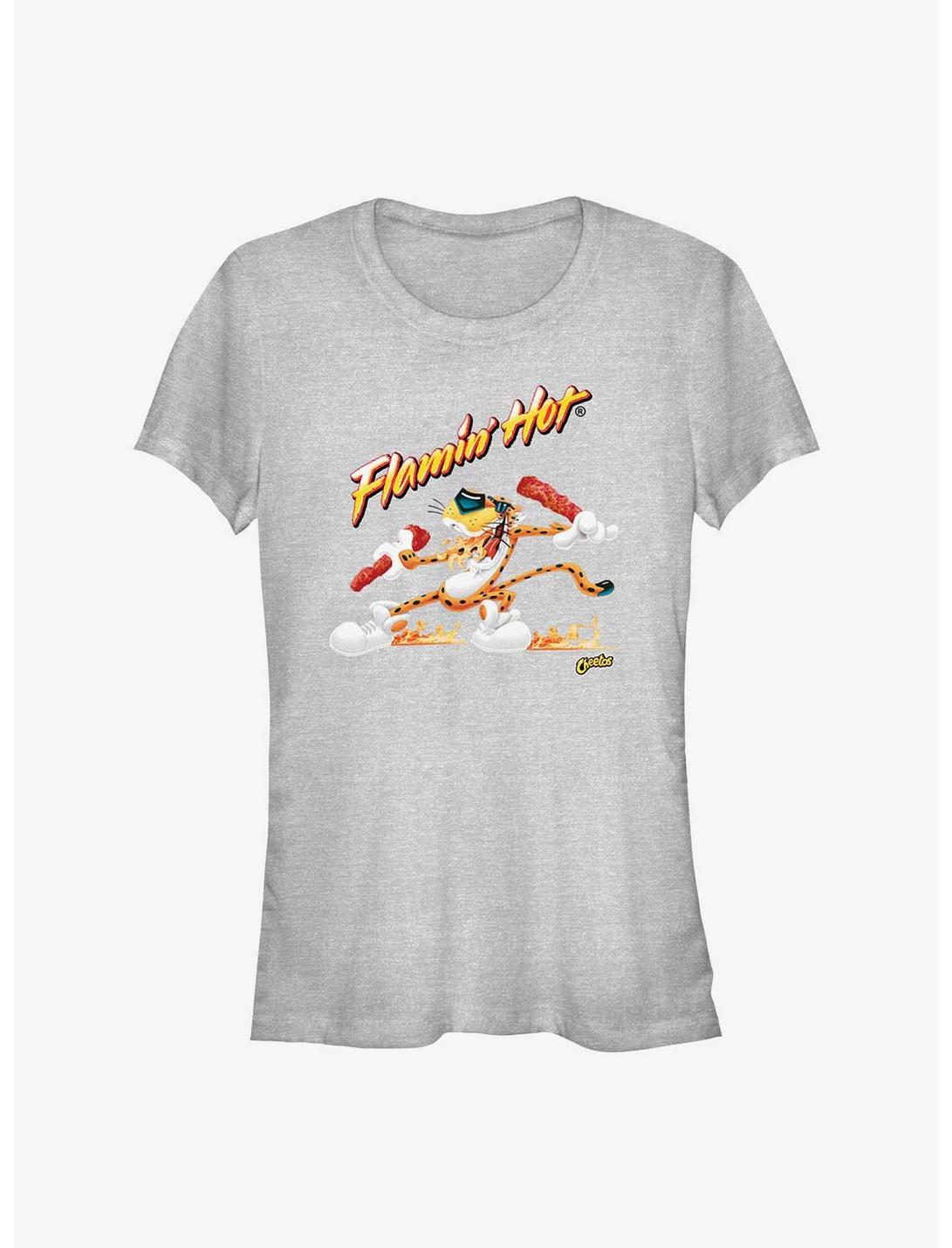 Cheetos Flamin Hot Chester Slide Girls T-Shirt, ATH HTR, hi-res