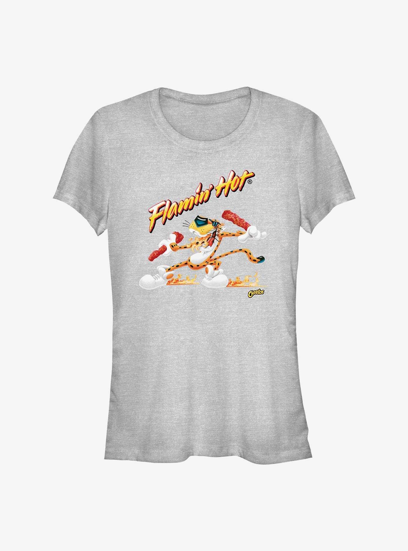 Cheetos Flamin Hot Chester Slide Girls T-Shirt, ATH HTR, hi-res