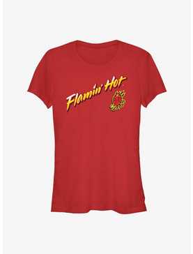 Cheetos Flamin Hot Logo Mascot Girls T-Shirt, , hi-res