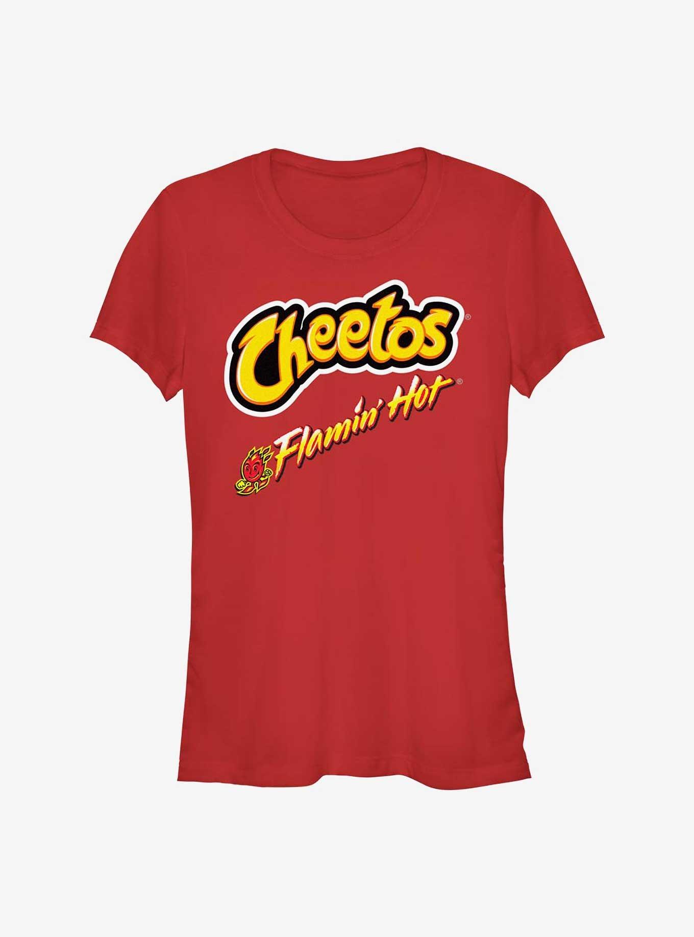 Cheetos Flamin Hot Fires Girls T-Shirt, RED, hi-res